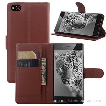New Arrival Flip Stand Wallet PU Leather Case Cover for ZTE Nubia Z9 Mini Case